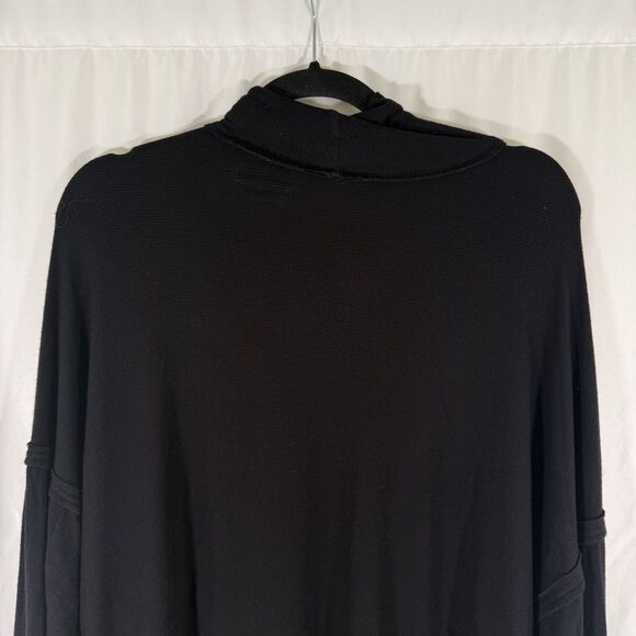 We the Free Sweater Women's Medium Black Turtleneck Long Sleeve Pullover - Picture 8 of 9